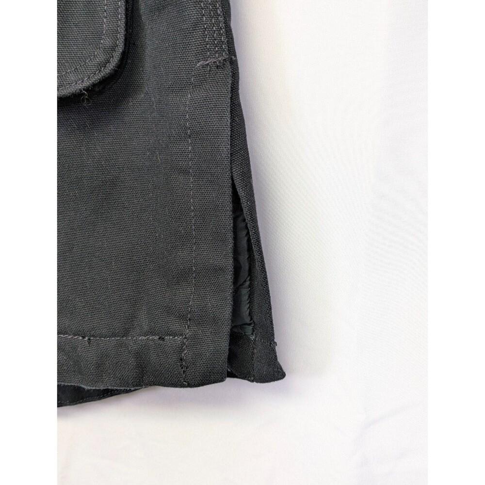 Carhartt Womens Loose Fit Weathered Washed Duck Coat Black Size Small NEW - Picture 5 of 14